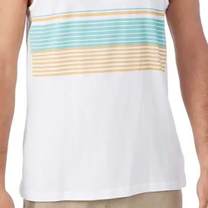 Camisetas sin Mangas para Hombre de Alta Calidad a Precio Económico, Transpirables, para Gimnasio y Entrenamiento, Diseño a Rayas de Algodón, Cuello Redondo 2026 - Product Image 5