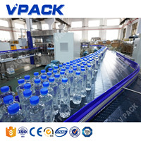 Machine de remplissage de bouteilles d'eau 1000ml Machine d'embouteillage d'eau 3000BPH