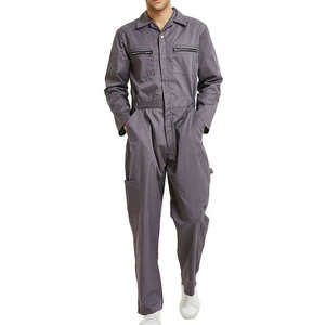 Custom Mechanical Work Coverall <b>Men</b> Reflective Safety <b>Overall</b> Durable Industrial Repair Workshop Uniform With Custom Logo - Product Image 1