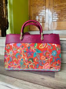 Bolso Tote de Cuero Genuino Bohemio Vintage Hecho a Mano para Mujer, Bandolera para Oficina, a la Moda para Verano y Otoño, Venta al por Mayor - Product Image 3
