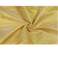 Tissu brocart poly tissé floral élégant, écologique, léger et respirant, 44 pouces, SHIKHA FAB, pour robes de mode et mariages