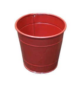 Heavy Duty <b>Small</b> Utility Waste <b>Basket</b> with Smooth Glossy Surface and Durable Structure - Product Image 1