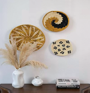 Elegante Decoración Artesanal Art Deco, Multifuncional, de Bambú, Ratán, Mimbre y Cuerda de Seagrass, para Colgar en la Pared, Estilo Still Life, para Pascua - Product Image 4