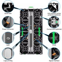 L'écran haute définition à design plat convient aux événements scéniques en intérieur et en extérieur. Indice d'étanchéité IP65