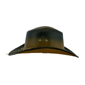 <b>Western</b> Fashion Cowboy <b>Hat</b> With Structured Felt Crown Wide Brim And Classic Decorative Trim Cowboy <b>Hat</b> - Product Image 2