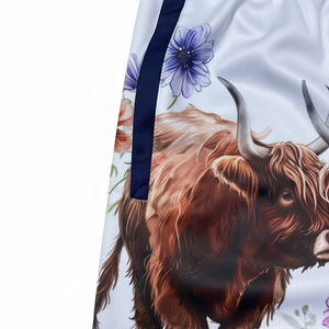 Shorts pour hommes à séchage rapide, imperméables, à taille élastique, imprimés numériquement, respirants, personnalisables, unisexes, avec poches, 100% polyester - Product Image 4