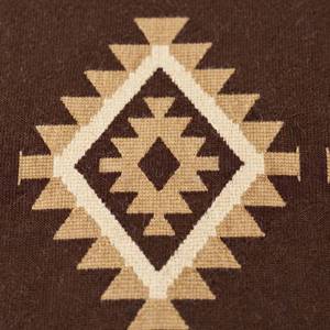 เสื้อฮู้ด NEXTEX Unisex รุ่น Kilim Diamond สีน้ำตาลช็อกโกแลตครีม ผ้าฝ้ายผสมโพลีเอสเตอร์เนื้อนุ่ม - Product Image 6