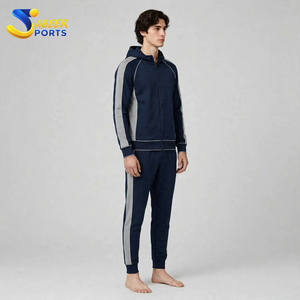 Chándal para Hombre de Alta Calidad Hecho con Tela Resistente Ofrece un Ajuste Cómodo y una Sensación Ligera Chándal para Hombre para Uso Diario - Product Image 5