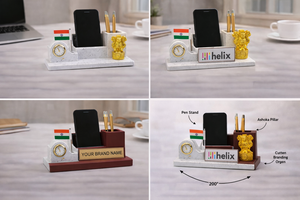 Premium Natural Wooden Table <b>Top</b> with Personalization and Printing for Promotional Office Use-for <b>Easter</b> and Valentine's Day - Product Image 2