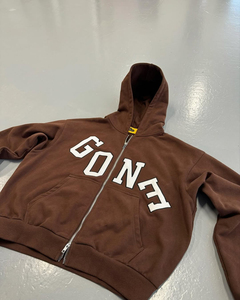 Ensemble de sportswear décontracté d'hiver pour homme, fabriqué sur mesure, en coton doux et confortable, avec impression sérigraphiée, motif empilé et broderie tricotée - Product Image 6