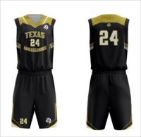 Uniforme de basket-ball 100% polyester, uniforme de basket-ball de bonne qualité, uniforme de basket-ball sur mesure, nouveau design