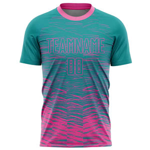 Camisetas de Fútbol Personalizadas con Impresión Digital, Transpirables, Ligeras, de Manga Corta, de Secado Rápido, Diseño Único, Unisex - Product Image 1
