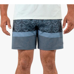 Shorts de bain pour hommes de haute qualité, en toile, séchage rapide, pour la pêche, taille mi-haute, style décontracté, respirant, avec cordon de serrage - Product Image 3