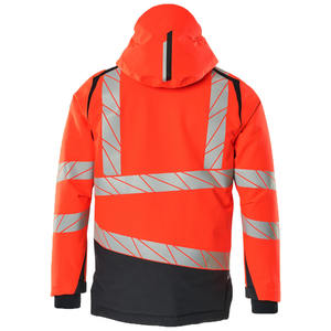 Nouvelle veste de travail en microfibre respirante, imperméable, résistante aux flammes, certifiée CE, avec des éléments réfléchissants - Product Image 2