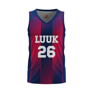 Camisetas Deportivas de Baloncesto con Cuello en V, Sublimadas Personalizadas con Logotipo Frontal, Transpirables, de Malla, que Absorben la Humedad y de Secado Rápido, Tallas Grandes - Product Image 2