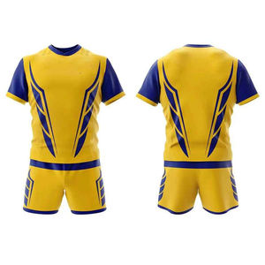 Ropa Deportiva Ligera de Alta Calidad, Material 100% Poliéster, Nuevo Diseño 2026, Uniforme de Rugby en Oferta - Product Image 4