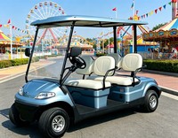 Carrito de Golf de 4 Plazas A617.4 para Recorridos de Ocio y Visitas a Huertos