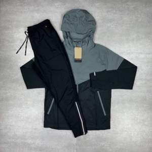Latest New Design Mens Warm Windbreaker <b>Tracksuit</b> Reflective Windbreaker Jacket Lightweight & Breathable Men Summer Wear Set - Product Image 3