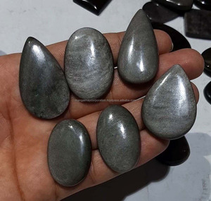 Cabochon de Labradorite multi-formes naturelles Pierres en vrac 25x40mm Gemmes pour la fête des pères - Product Image 4