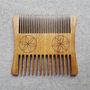 Natural Neem Wooden Eco-Friendly Waterproof Hair Comb Anti-Static <b>Beard</b> Styling Dabble Side Tooth Hair <b>Care</b> Accessory Orion - Product Image 5