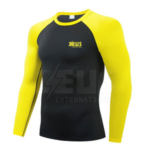Hot Selling Long Sleeves <b>Men</b> <b>Compression</b> <b>Shirts</b> Lightweight Quick Dry <b>Men</b> <b>Compression</b> <b>Shirts</b> - Product Image 2