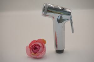 Silver Chrome & Nickel Modern Eco-Friendly Wall-Mounted Toilet <b>Bidet</b> Shattaf Sprayer Without Diverter ABS - Product Image 4