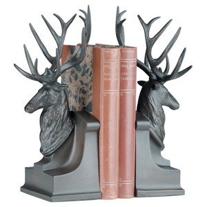 Elegant Metal Bookend Premium Finish With Strong And Stable Structure Ideal For Keeping <b>Books</b> Organized And Upright Sleek Modern - Product Image 2
