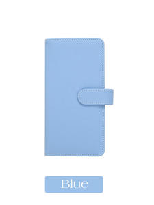 Cartera de Cuero Saffiano Pequeña y Personalizada, Mini Cartera Delgada sin Anillas para Tarjetas, Billetes, Pasaportes y Notas, Ideal para Regalo - Product Image 2