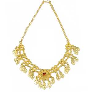 Wholesale 14K18K24K Micron Gold Filled France & European Design Necklaces <b>Set</b> Traditional Dubai Style Bridal Fashion Jewelry <b>Set</b> - Product Image 3