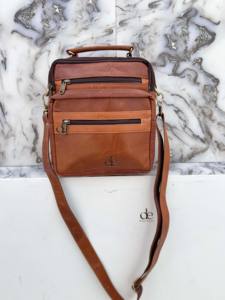 Personalizado al por mayor Crunch bolso de hombro de viaje de cuero de moda de los hombres bolsa de mensajero de diseñador pequeño bolso cruzado para los hombres - Product Image 4