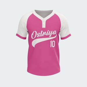 Camisetas de Béisbol Sublimadas al por Mayor para Hombre y Jóvenes, Camisetas de Béisbol Transpirables - Product Image 5