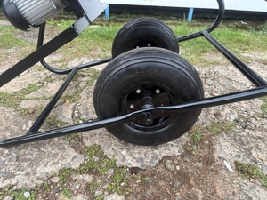 Mélangeur de ciment électrique léger de 100 litres Mini Portable avec moteur de 375W 10 cycles/heure pour les travaux de construction de maison - Product Image 2