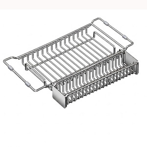 Étagère de rangement pour lave-vaisselle en acier inoxydable 304, étagère de rangement de cuisine en acier inoxydable SS 304 - Product Image 1