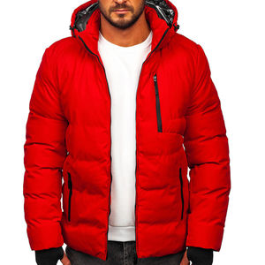 2025 New Arrival High Quality Custom Men's Puffer <b>Jacket</b> Breathable and Plain Dyed for Winter Reasonable Price - Product Image 2