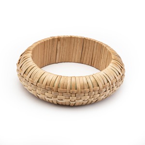 Bracelets en bois de rotin tressé, bijoux tribaux pour poignets, bracelets en bois de rotin de la meilleure qualité - Product Image 1