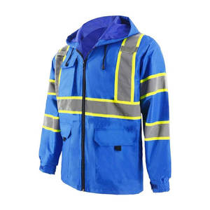 IOTA SPORTS Premium Quality Slim Winter Workwear <b>Jackets</b> Waterproof Breathable Hi 100% Cotton Canvas Solid Zipper Front - Product Image 6