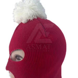 หน้ากากบาลาคลาวาไหมพรมถักทันสมัยสำหรับกีฬากลางแจ้ง เล่นสกี ปั่นจักรยาน ขี่มอเตอร์ไซค์ วิ่ง เล่นสโนว์บอร์ด เดินป่า ปิดคลุมใบหน้าเต็มรูปแบบ - Product Image 4