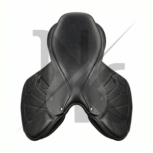 Selle d'obstacle en bois artisanale pour dressage anglais, en cuir véritable durable, produits équestres anglais d'Inde, Best Wood Tree - Product Image 4