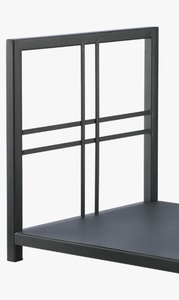 Wholesale Modern Geometric Metal Firewood Rack Indoor <b>Fireplace</b> <b>Log</b> Storage <b>Holder</b> Custom Manufacturer Square Steel <b>Log</b> Stand - Product Image 5