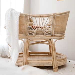 Lit bébé en rotin de luxe, meilleur choix, berceau tressé à la main, lit pour tout-petit, berceau, lit bébé à vendre - Product Image 2