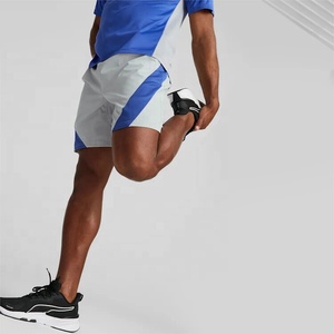 Pantalones Cortos Deportivos Colorblock para Hombre, de Secado Rápido, Transpirables, con Cordón en la Cintura, para Entrenamiento, Gimnasio y Uso Casual - Product Image 2
