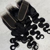 2*6 HD Lace Frontal, Precio de Fábrica al por Mayor, Cierre de Cabello 100% Humano, Ondulado Natural