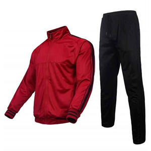 Ensemble de survêtement sportif en molleton coupe ajustée pour homme, comprenant un sweat-shirt et un pantalon de jogging, personnalisable et uni - Product Image 4