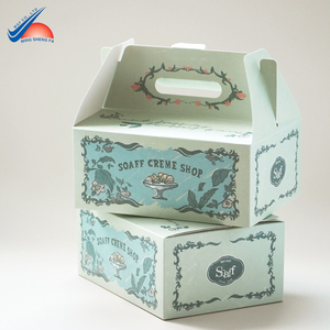 Boîte à pâtisserie et à friandises personnalisée de qualité supérieure en papier cartonné écologique du Vietnam - Product Image 1