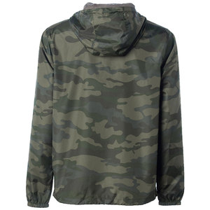 Men High Quality Windproof Full Zipper Customized <b>Printed</b> Men High Quality Windbreaker Rain Jacket - Product Image 6
