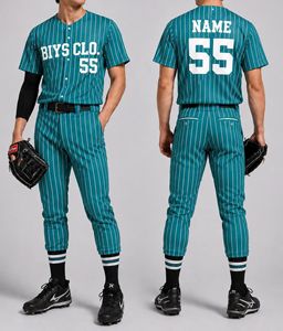 Professional Custom Team <b>Baseball</b> Jersey Set Breathable 100% Polyester Unisex Factory Direct <b>Baseball</b> Uniform - Product Image 5