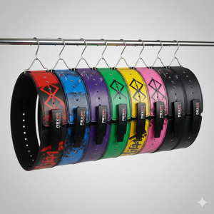 เข็มขัดยกน้ำหนัก Rexfit Sport ปรับได้ ทำจากหนัง สำหรับผู้ชายและผู้หญิง เหมาะสำหรับยกน้ำหนัก พาวเวอร์ลิฟติ้ง และเดดลิฟท์ ช่วยพยุงหลัง - Product Image 4