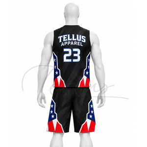 Uniforme de Baloncesto de Alta Calidad, Nuevo Diseño, Uniforme de Baloncesto al por Mayor, Uniforme de Baloncesto Personalizado para Hombre - Product Image 2