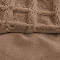 Plaid chauffant 50x60 pouces, tissage gaufré, 12 niveaux de chaleur, chauffage rapide, minuterie 1-12h, protection contre la surchauffe, vente en gros usine