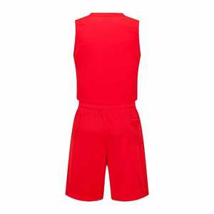 Conjunto Deportivo Ligero de Alta Calidad en Color Sólido, Camiseta sin Mangas y Pantalones Cortos, Uniforme de Baloncesto para Equipos, Tallas Grandes - Product Image 6